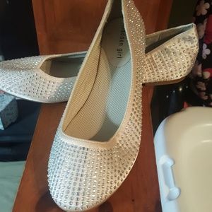 Sparkly flats